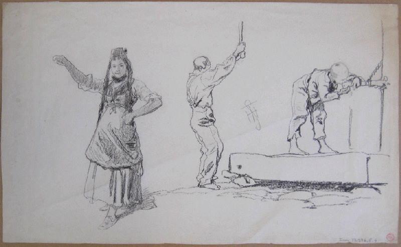 Trois personnages