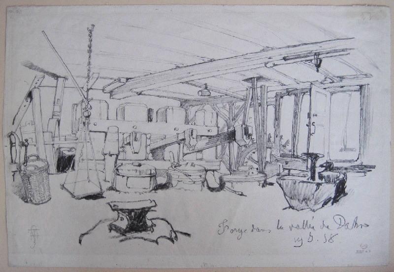 Forge dans la vallée de Dahn (Titre inscrit)