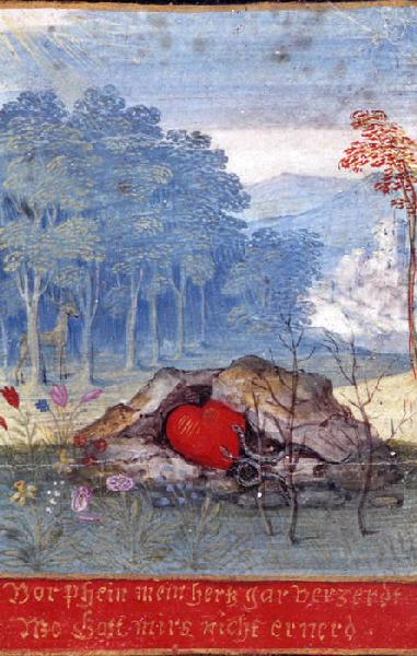 Paysage avec allégorie