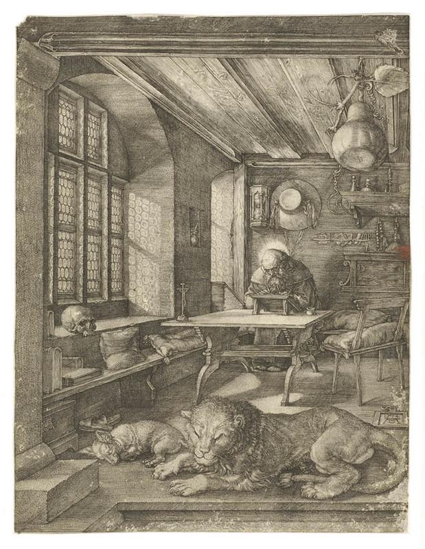 Saint Jérôme dans sa cellule