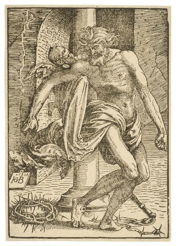 Le Christ à la colonne portant les stigmates