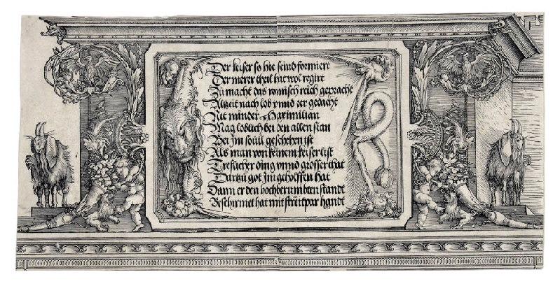 L'arc triomphal de l'empereur Maximilien