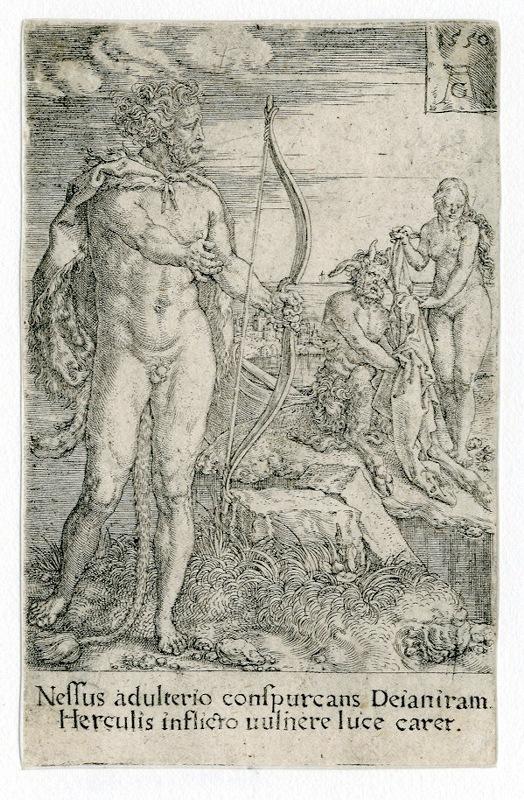 Les travaux d'Hercule : Hercule tuant Nessus