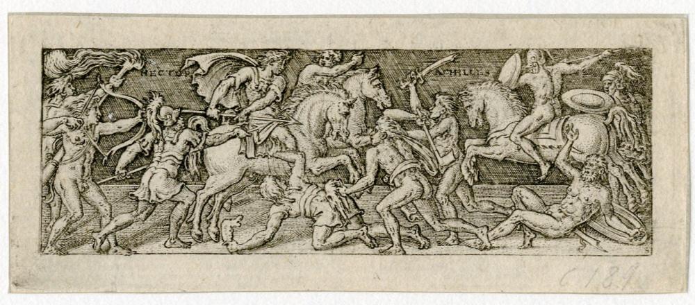 Les petits combats : Combat d'Achille et Hector