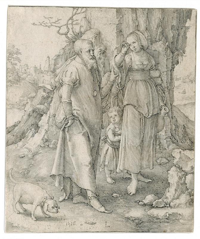 Abraham renvoyant Hagar