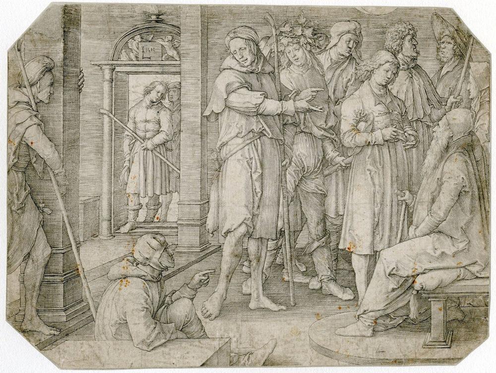 Légende de Joseph : Joseph interprète ses songes devant Jacob