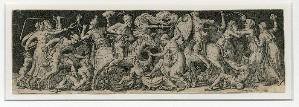 Combats et triomphes : Combat grotesque