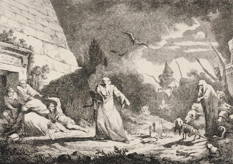 L'évocation des morts