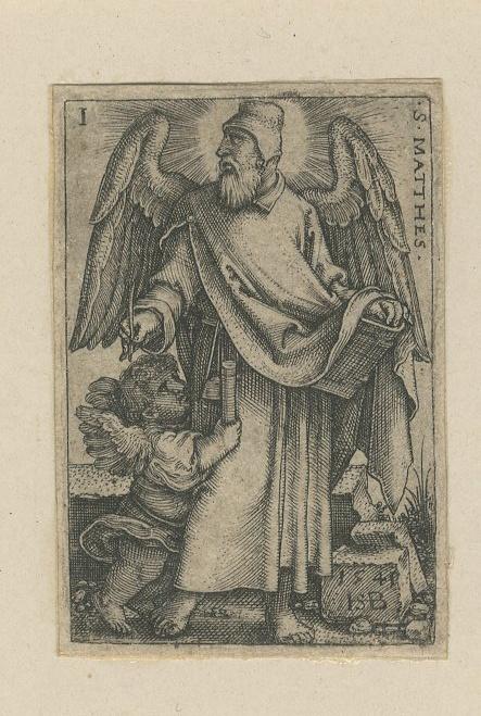 Les quatre Evangélistes : saint Mathieu