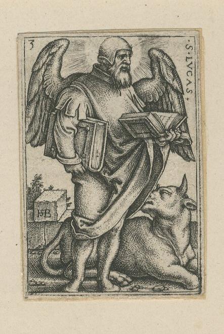 Les quatre Evangélistes : saint Luc