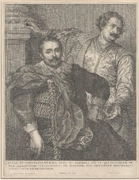 Portraits de Lucas et Cornelis de Wael