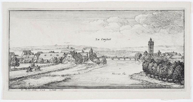 Vue d'Allemagne II (n° 07) ; Zu Canstatt ; Vue d'Allemagne II