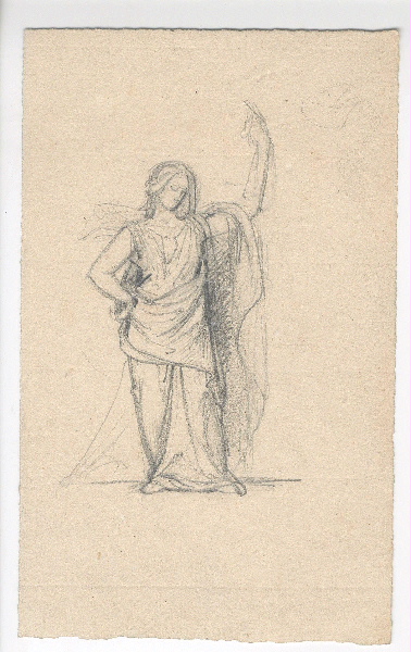 Scène mythologique ; Dessin d'orfèvrerie