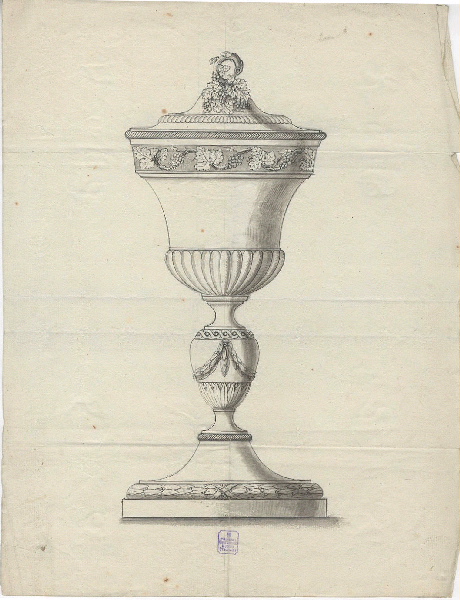 Ciboire ; Calice ; Dessin d'orfèvrerie