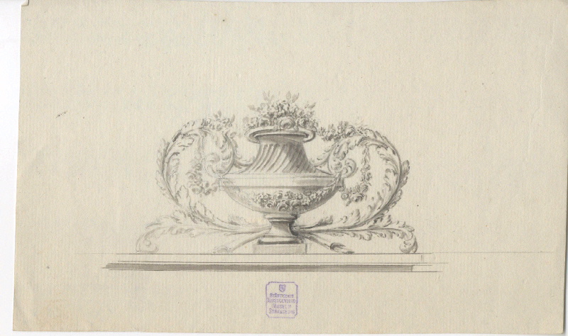 Motif décoratif ; Dessin d'orfèvrerie