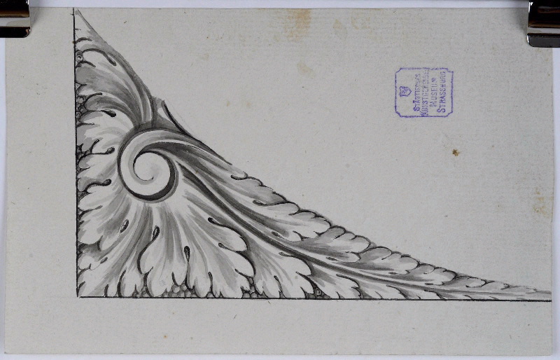 Motif décoratif ; Dessin d'orfèvrerie