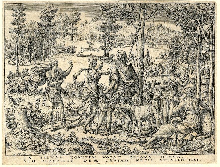 Suite Diane et Apollon : Diane et Orion