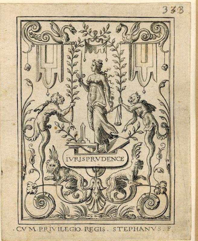 Suite des grotesques à fond blanc : La jurisprudence