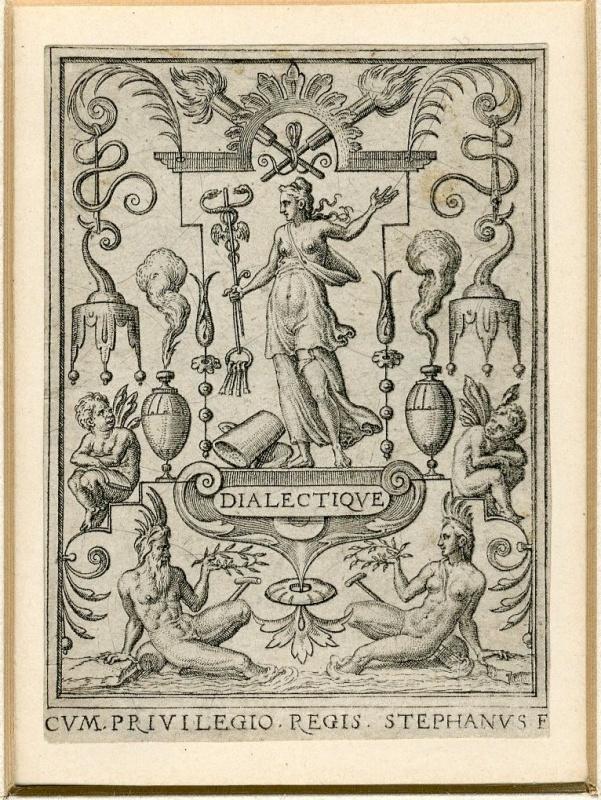 Suite des grotesques à fond blanc : La dialectique