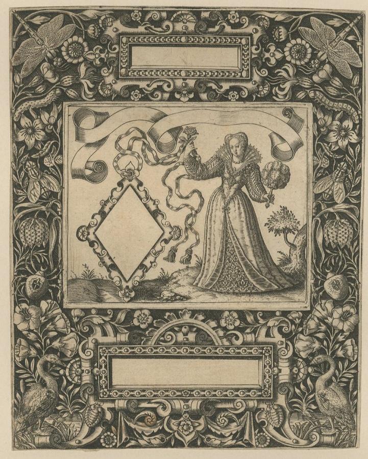 Emblemata Nobilitati ; Gravure d'ornement