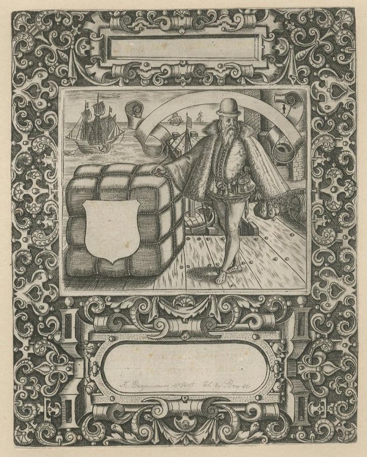 Emblemata Nobilitati ; Gravure d'ornement