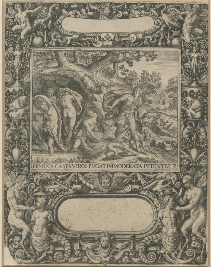 Emblemata Nobilitati ; Gravure d'ornement