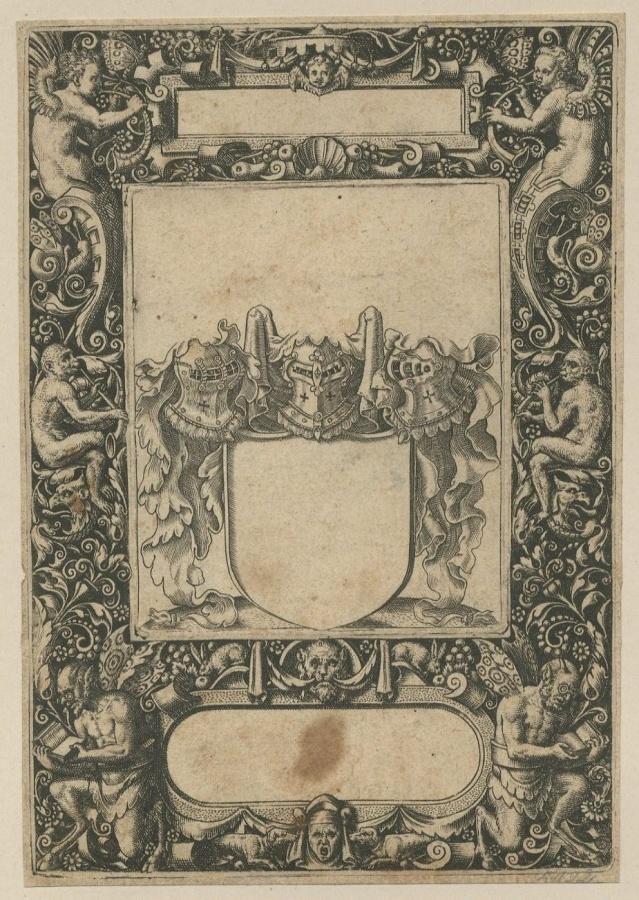 Emblemata Nobilitati ; Gravure d'ornement