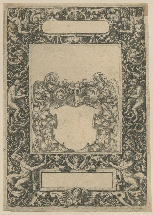 Emblemata Nobilitati ; Gravure d'ornement