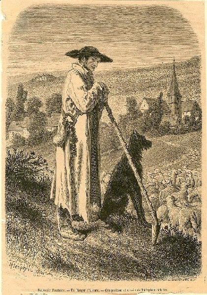 Un berger d'Alsace (Souvenir d'enfance)