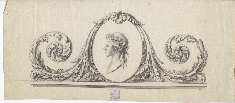 Motif décoratif ; Dessin d'orfèvrerie
