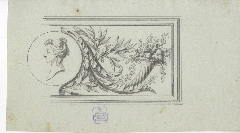 Motif décoratif ; Dessin d'orfèvrerie