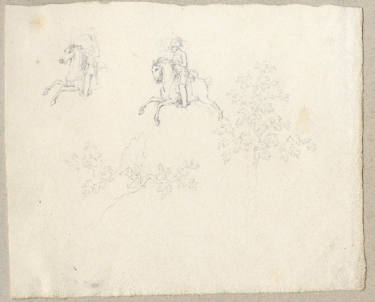 Scène de chasse ; Dessin d'orfèvrerie ; Album de dessins d'orfèvrerie