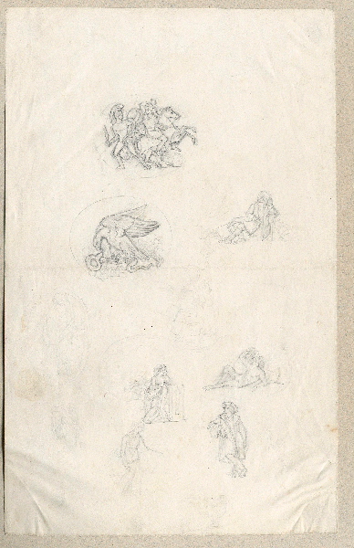 Esquisses ; Dessin d'orfèvrerie