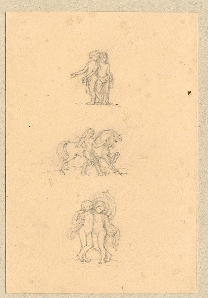 Esquisses ; Dessin d'orfèvrerie