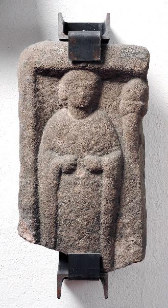 Stèle votive, fragment