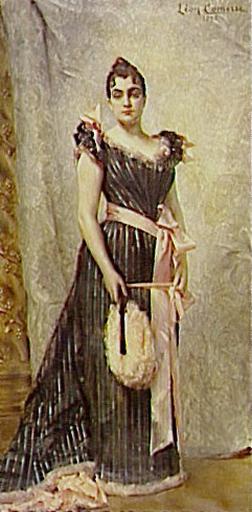 Portrait de la femme de l'artiste