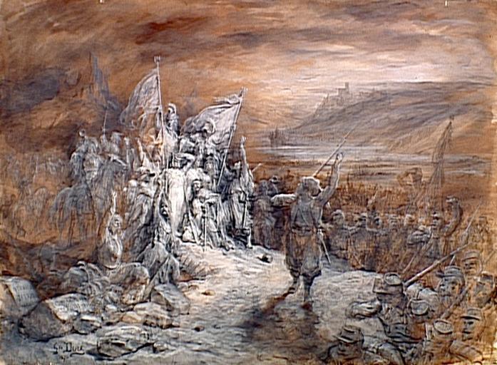 Le Rhin allemand ; Allégorie de la Victoire (Titre attribué)