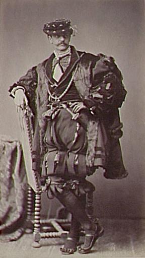 Portrait d'Alex. Wagner en costume Renaissance
