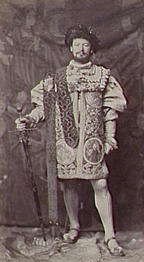 Portrait de Friedric August von Kaulbach en costume Renaissance