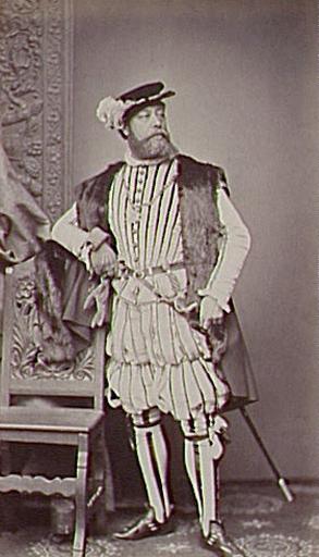 Portrait d'un homme en costume Renaissance