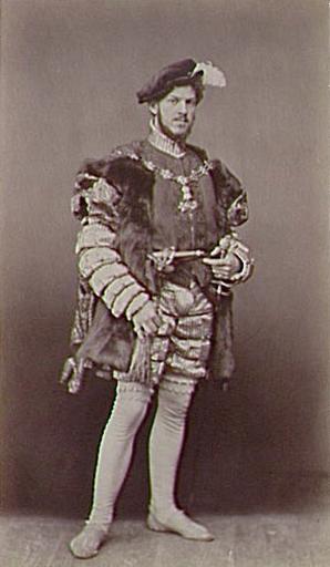 Portrait de Friedrich August von Kaulbach en Charles-Quint