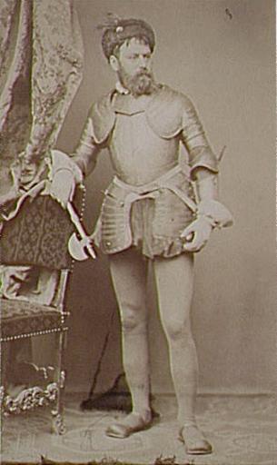 Portrait de Ferdinand von Miller en costume Renaissance