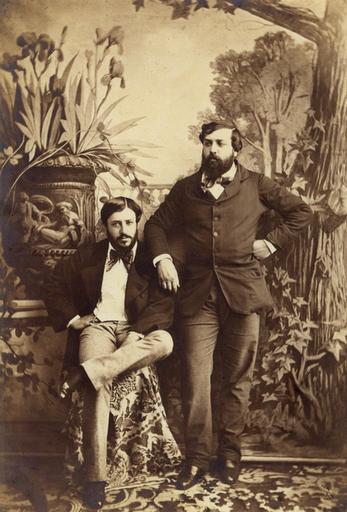 Autoportrait avec son frère Onésipe