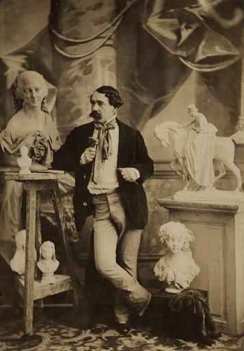 Le sculpteur Paul Gayrard