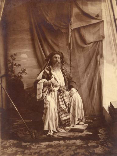 Jean Massol dans le rôle de Moïse