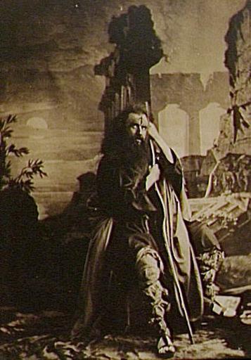 Jean Massol dans le rôle du Juif errant