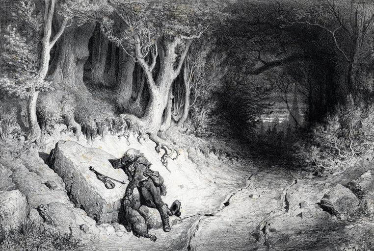 Le Ménétrier (Chanson de Béranger)