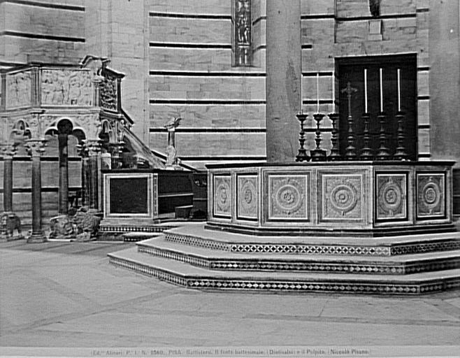 Pise, Baptistère