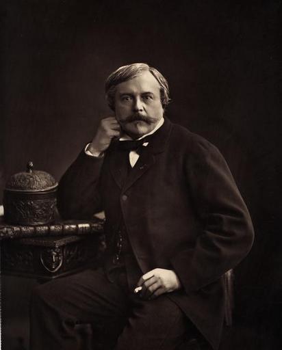 Portrait d'Edmond de Goncourt ; Galerie Contemporaine (de l'ensemble)