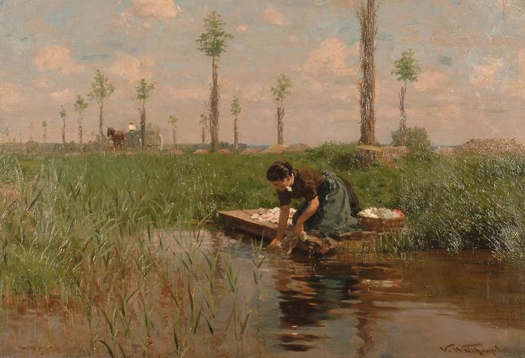 Lavandière ; Laveuse (Ancien titre)